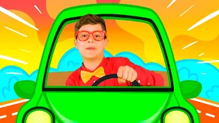 Beep Beep with Driving In My Car | Little Baby Song - Nursery Rhymes