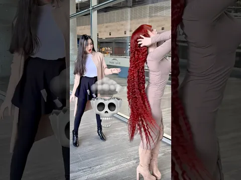 Cree que tiene el cabello largo 😱⭐️😎