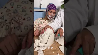 Mom Cries Over Baby Foot Mold! 👣
#Wholesome #Art