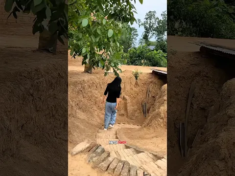 “Her Home Was Hiding Underground!😳” #shortsvideo