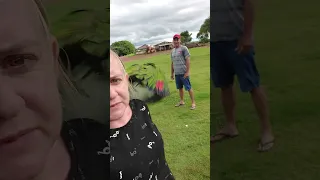 Bicudo correndo atrás do papai