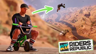 Riding The Smallest Bike On The Biggest Jumps | Riders Republic