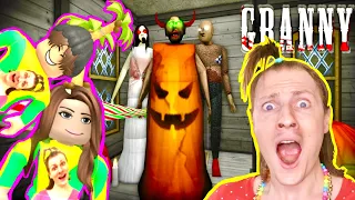 GRANNY ROBLOX EN VOCAL AVEC MES ABONNÉS ON DÉCOUVRE LE SECRET D’HALLOWEEN ! Nadège Candle