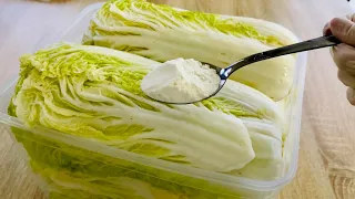 Die wahre koreanische Delikatesse ist Kim-Chi. Das Geheimnis liegt im Reismehl.
