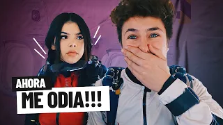 ME ODIA!! | Aventé a KENIA OS de PARACAÍDAS