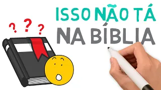 Versículos que não existem na Bíblia (curiosidades bíblicas) | # 149