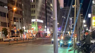 IRL Walking Tokyo at night