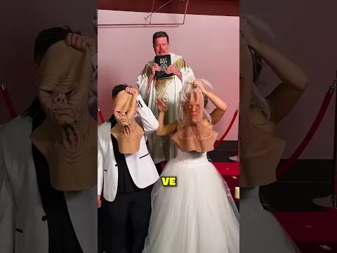Bu Çift İlk Kez Düğünde Yüzlerini Gösterdi 😳💍