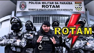 Capitão pitomba é recebido pela polícia militar da Paraíba (ROTAM), é homenageado ,e faz abordagem😱