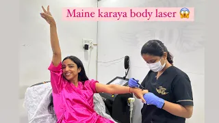 I went for my full body laser hair reduction which is absolutely pain free !
