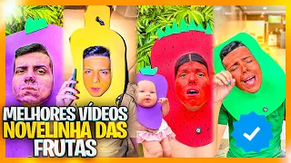 COMPILADO NOVELINHA DAS FRUTAS 🍓 - Melhores Vídeos do Luís Augusto Brito (Moranguete, Abacatudo)