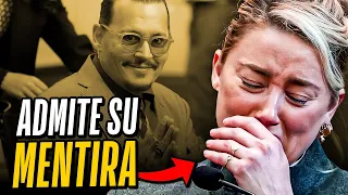 La mayor VICTORIA de Johnny Depp: ¡Amber Heard admite ser una MENTIROSA!