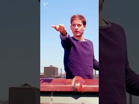 Tobey Maguire Becomes Spider Man Web Shooter Scene || #shorts #spiderman #tobeymaguire