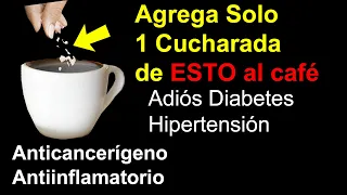 Agrega solo 1 cucharada a tu café ! Así serás más sano