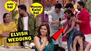 Laughter Chefs Season 2 Elvish Yadav Wedding Rubina Shocked Ankita Krishna Bharti Singh Comedy