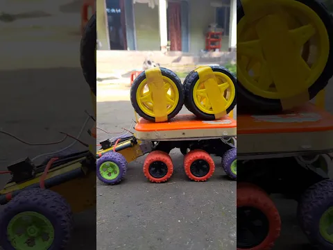 Diy home made dc motor car #shorts