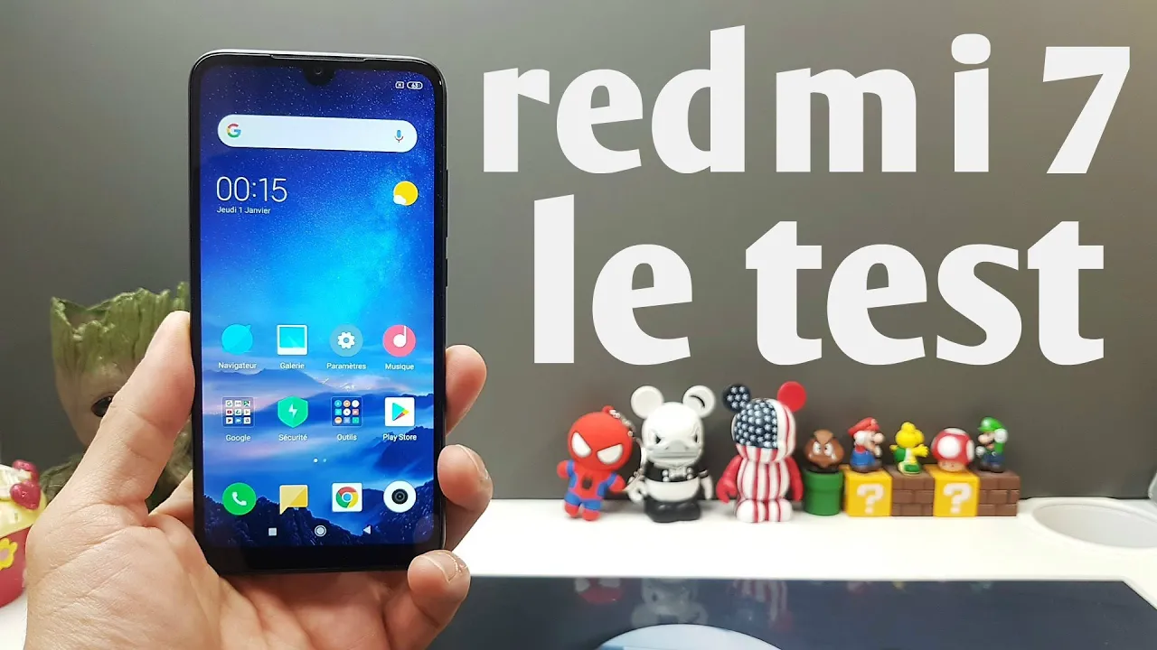 Vido-Test de Xiaomi Redmi 7 par Espritnewgen