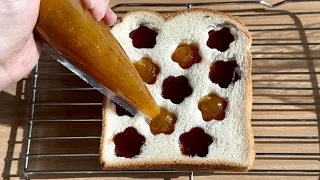 초코비와 식빵 후렌치파이 한번에 만들기 Jelly Toast and Chocobi Tutorial