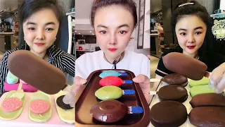 ASMR FAST EATING CHOCOLATE ICE CREAM MADE AT HOME  | ASMR 아이스크림 먹기