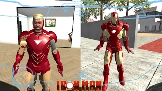 Franklin Become Iron Man in Indian Bike Driving 3D | Character UpgradeGame