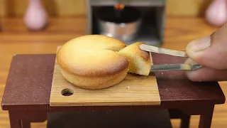 Miniature Spong Cake I Mini real Cooking