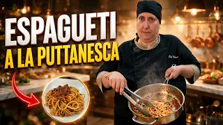Spaghetti alla Puttanesca: La Salsa Italiana Más Provocadora en Solo 20 Minutos