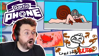 THIS IS JUST GETTING WEIRD... | Gartic Phone w/ Friends #3