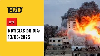 🛑 AO VIVO: Irã ataca Israel, Zambelli localizada na Itália, Tati Machado desabafa | 13/06/25