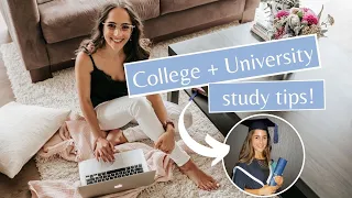 University Q+A | Study tips, study schedule, healthy study habits!