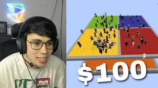 El último que se cae gana $100
