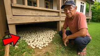 [Full Story] Man Found Hundreds of Eggs Under Porch, Then They Began to Hatch…