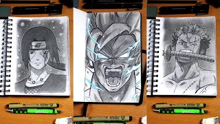 Best Anime Pencil Drawings! | Anime Duckling Art