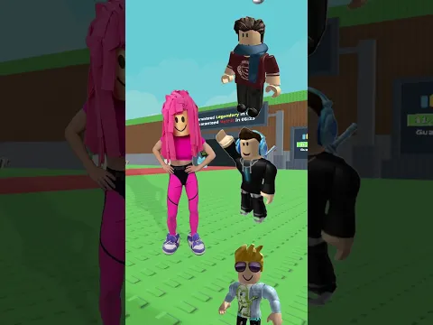 Roblox girl chooses Bacon!