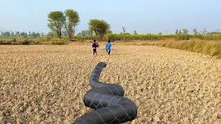 Anaconda Snake Attack Children In Real Life HD Video #anaconda #anacondaattack #anacondamillitry