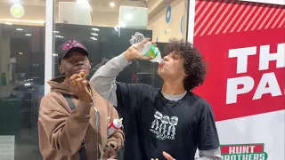 Paying Strangers in the Trenches to do the Sprite Challenge 