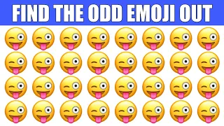 HOW GOOD ARE YOUR EYES #17 l Find The Odd Emoji Out l Emoji Puzzle Quiz