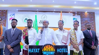“Habaryarahay iyo Ilma’abtiyaday waan ku faraxsanahay..”Xoghayaha Guud Khadar Xuseen Cabdi