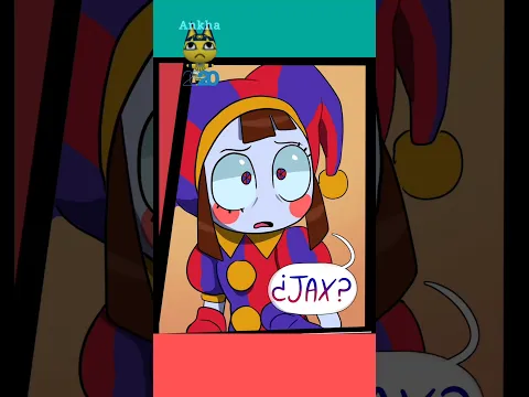 Pomni espía a Jax - The Amazing Digital Circus cómic fandub #shorts #theamazingdigitalcircus #pomni