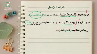 4AM  - BEM - مراجعة شاملة  - إعراب الجمل  - السنة الرابعة متوسط