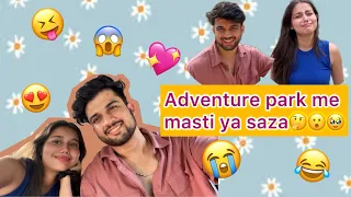 Varun ke sath adventure park me masti 😍❤️🫶🏻 @varunbundela