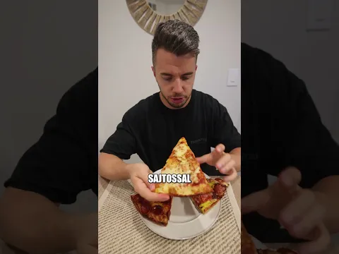 MEGKÓSTOLTAM DAVID DOBRIK PIZZÁJÁT!