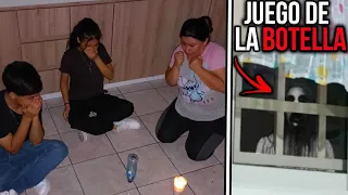 JUGAMOS AL *JUEGO* DE LA BOTELLA😱 Y UN *NIÑO* NOS HABLO!! VIDEO NO APTO PARA CARDIACOS💀