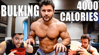 4000 CALORIE FULL DAY OF EATING | CLEAN BULK