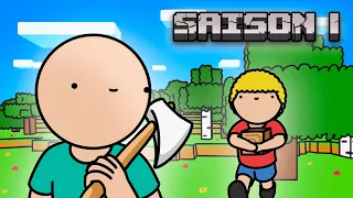 Bloqués en SURVIE MINECRAFT SAISON 1 + SCÈNES BONUS (animation)