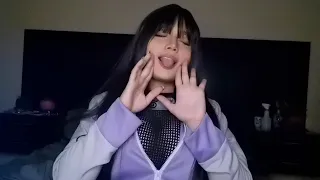 M0uthsounds en cosplay de hinata❤️💖