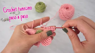 🌸 Ya no perderás tus llaves 🌸 llavero tejido en crochet tunecino