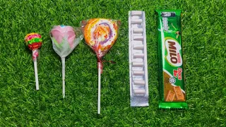 Satisfying video, Lollipops and Chocolate candy, gummy candy