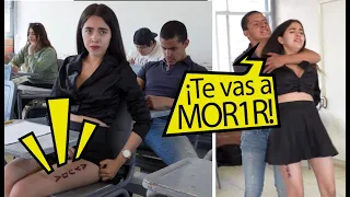 Escribió en su pierna para pedir ayuda al maestro 😦