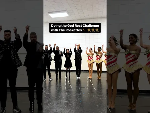 Okay we kinda slayed that!! ✨👯‍♀️ @rockettes @RadioCityMusicHall