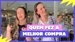 DESAFIO QUEM FAZ A MELHOR COMPRA | Nois Faria